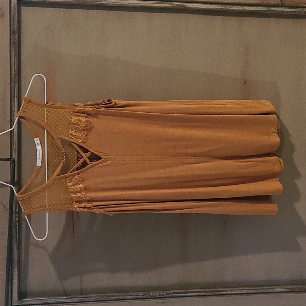 Maurices mustard yellow tank top sleeveless